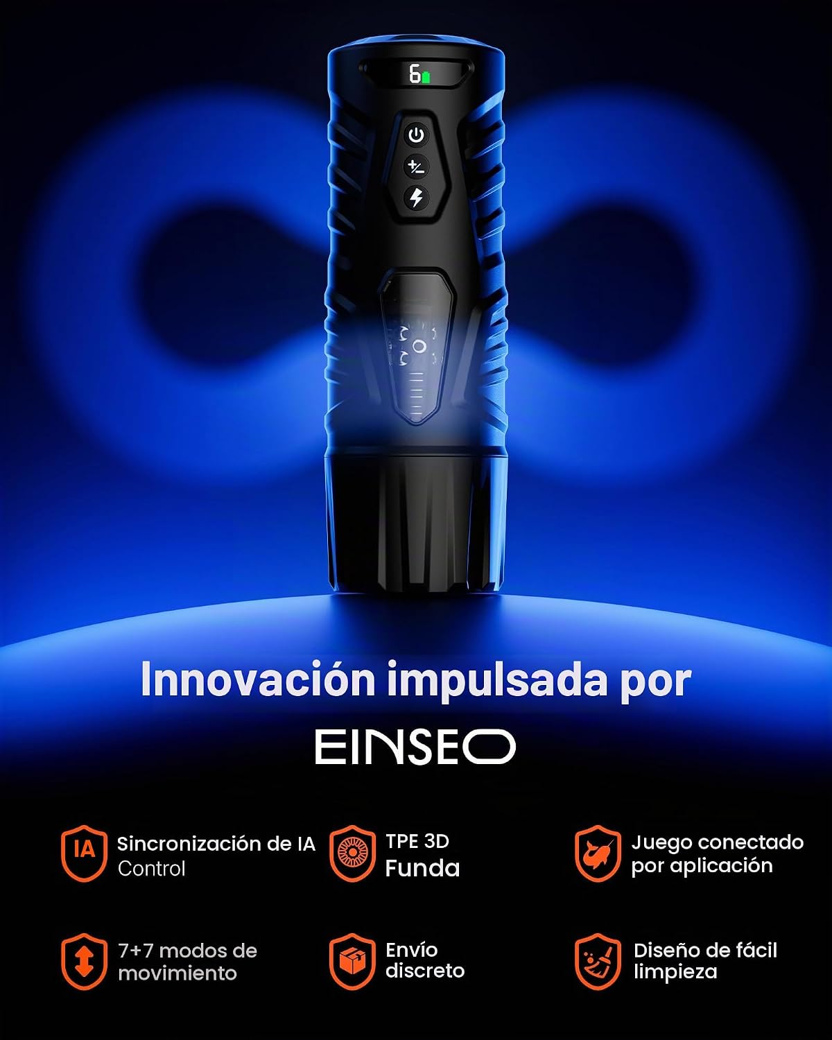 EINSEO AI Sync Masturbador Masculino Juguetes Sexuales para Hombres...