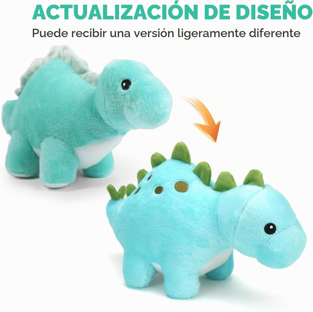BenBen Animal de peluche de dinosaurio, juguetes de peluche de dino...