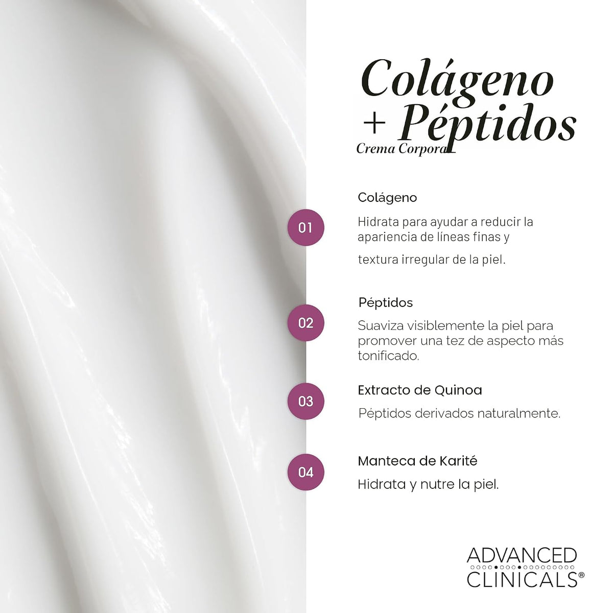 Advanced Clinicals - Juego de cuidado de la piel, crema facial y lo...