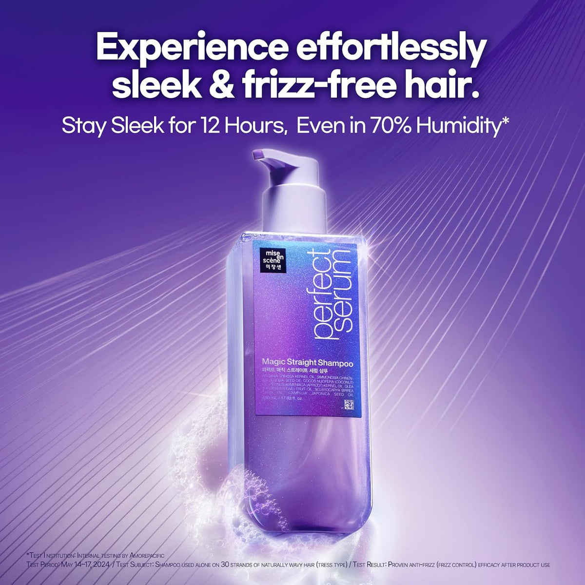 Mise En Scene Perfect Serum Magic Straight Shampoo | Anti-Frizz, pr...