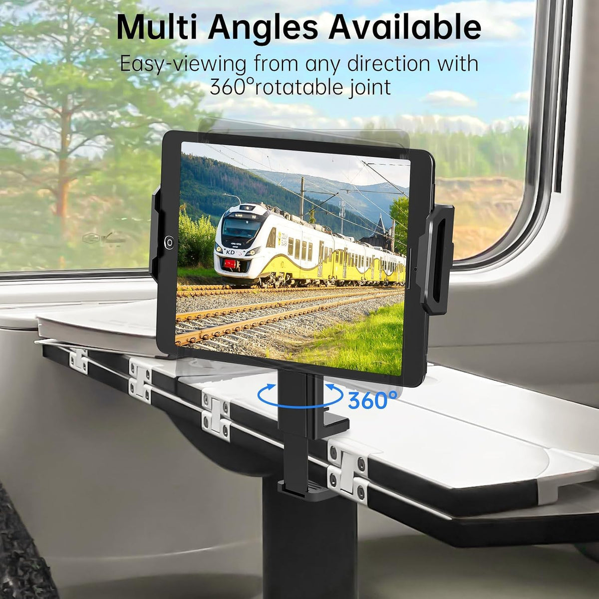vizzicool Soporte para tablet de avión para iPad y Kindle | Soporte...