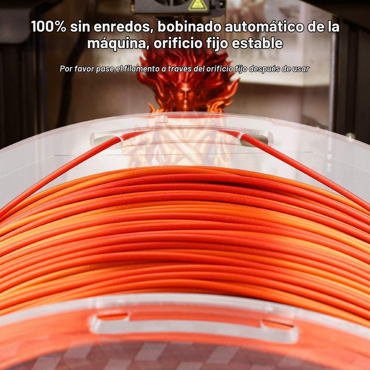 AMOLEN Filamento de ácido poliláctico de 0.069 pulgadas, compatible...