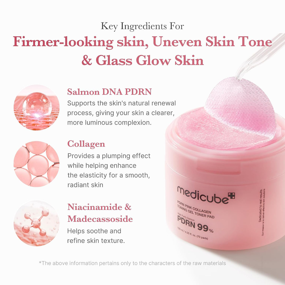 medicube PDRN Jelly Duo - Mascarilla de gel de colágeno PDRN y almo...