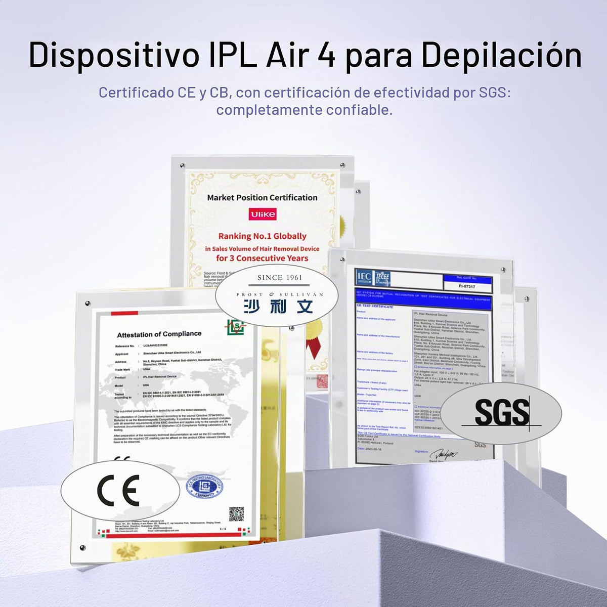 Dispositivo de depilación láser Ulike Air 4 IPL para mujeres y homb...