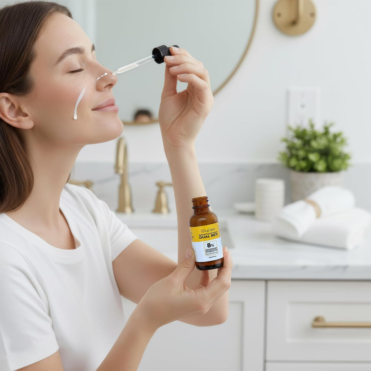 LaClaire Retinol Complex - Suero facial antienvejecimiento, ilumina...
