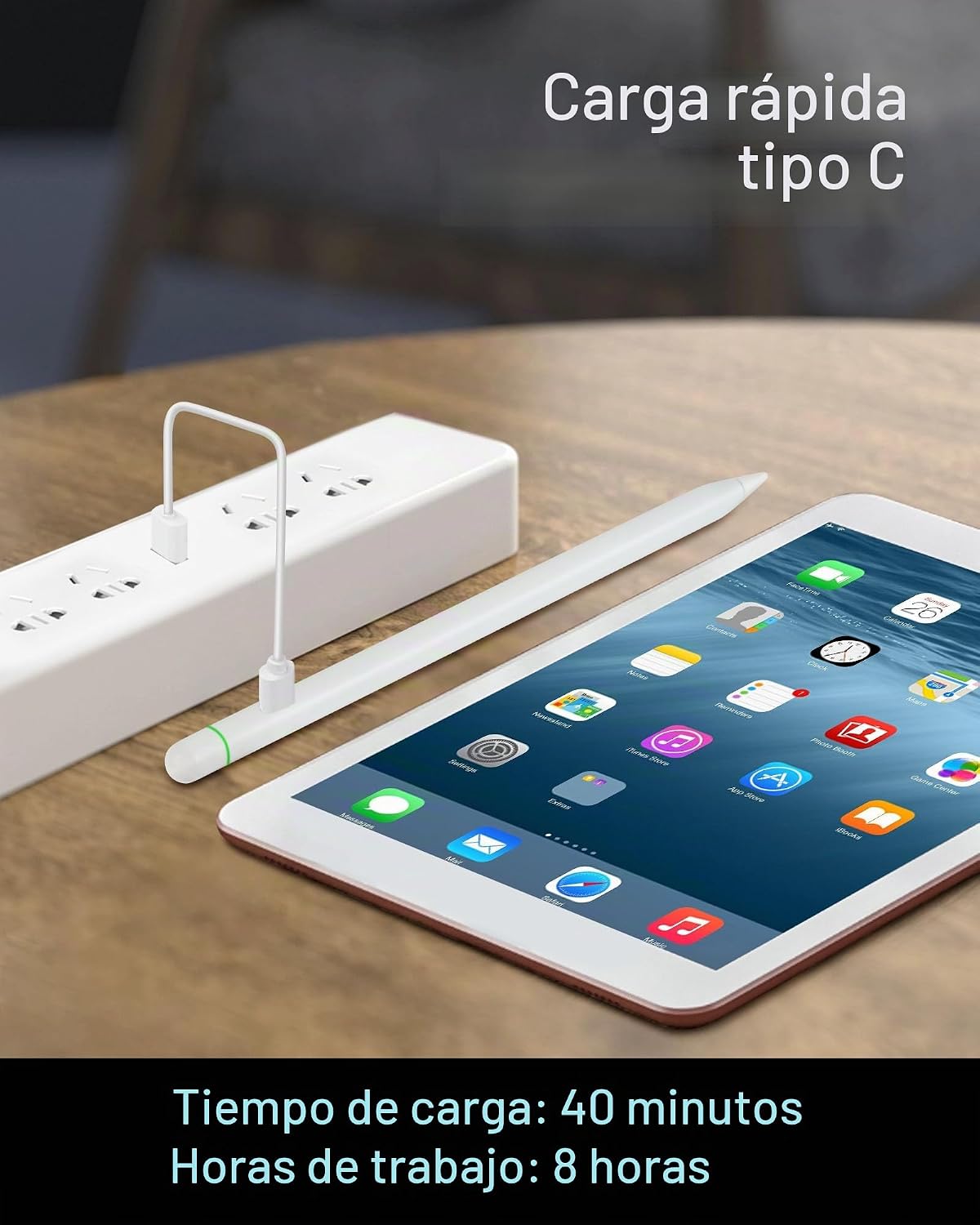 Lápiz óptico de 1ª generación para iPad de 9ª y 10ª generación con...