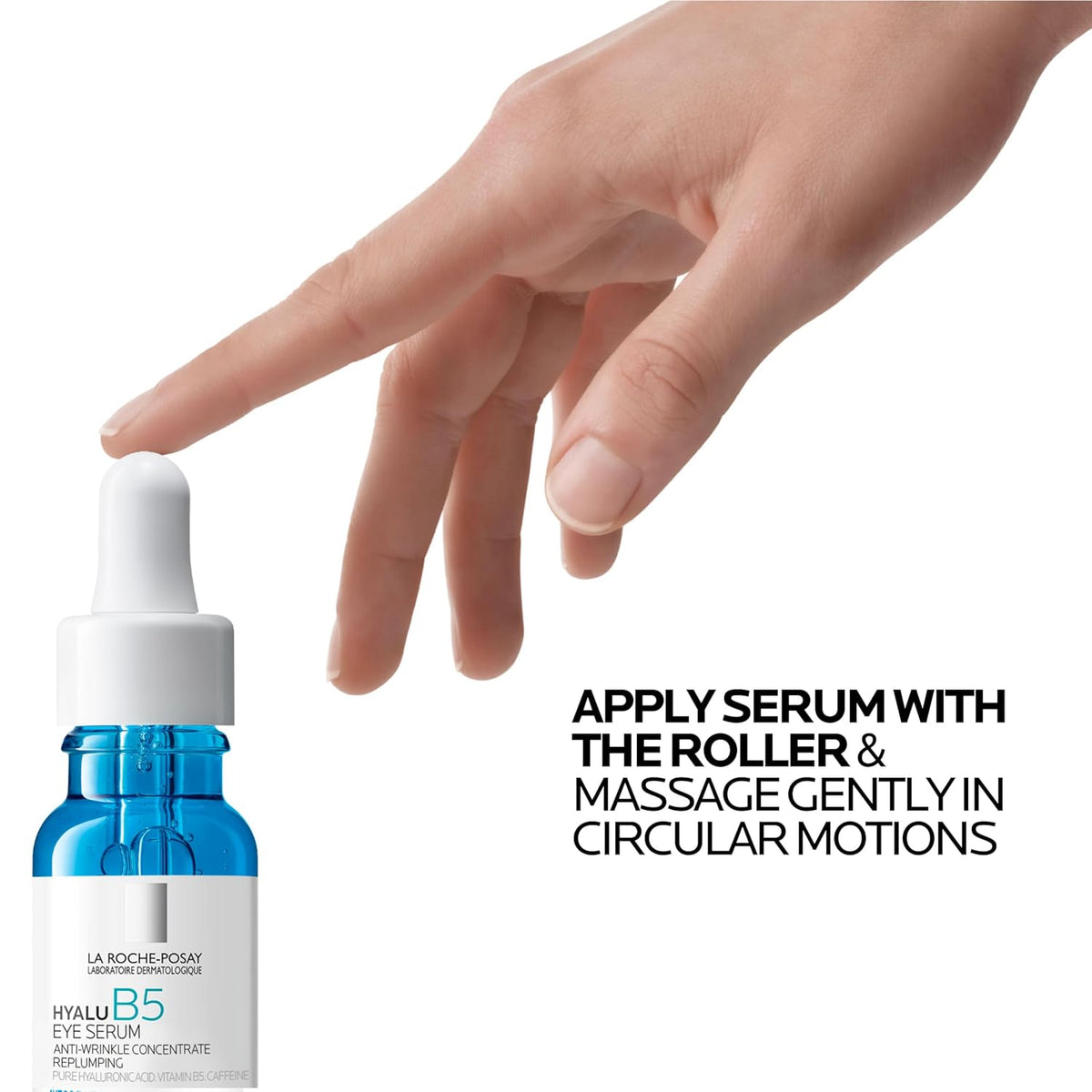 La Roche-Posay Hyalu B5 - Suero para ojos con cafeína para ojeras,...