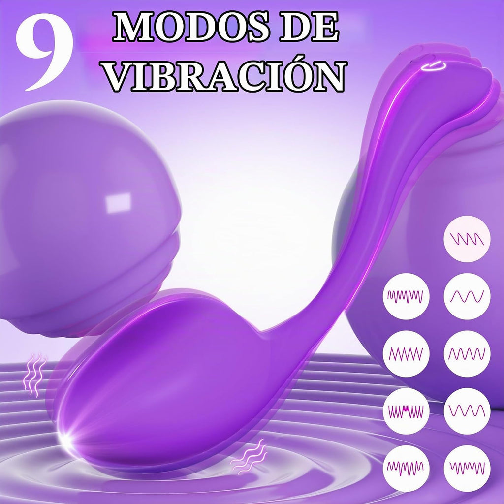 ECRVOM Vibrador AI Sync con dildo - Juguetes sexuales - Huevo vibra...
