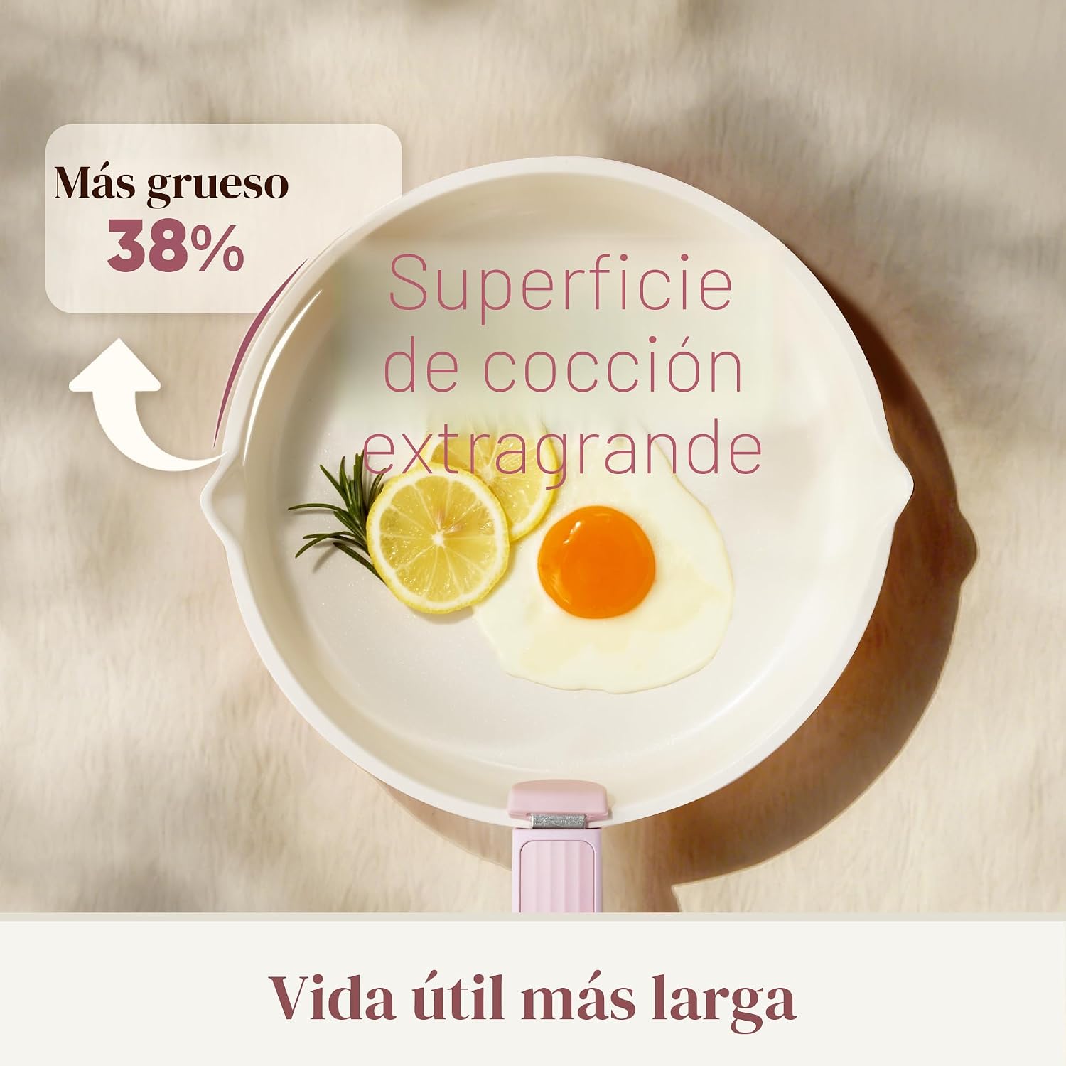 CAROTE Juego de 20 utensilios de cocina de titanio, juego de ollas...