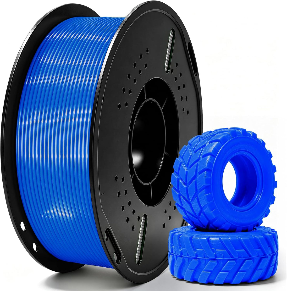 Colourbing Filamento de impresora 3D flexible de TPU 95A, suave y e...