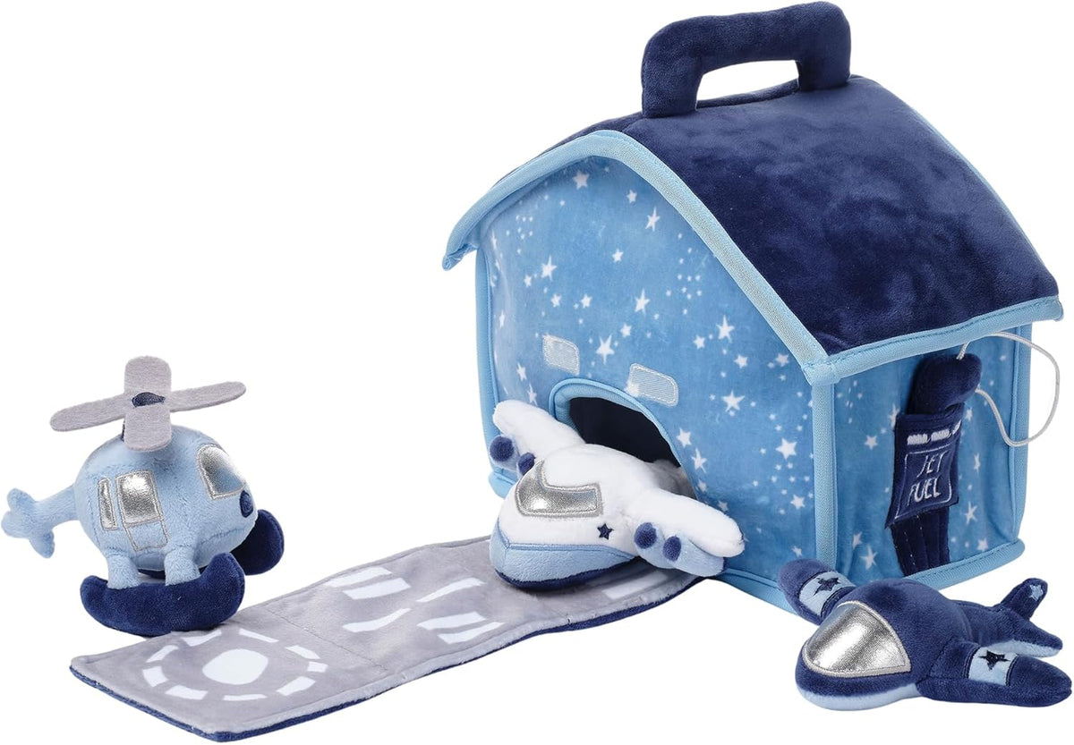 Bedtime Originals Juego de peluche interactivo de avión\/aeropuerto...