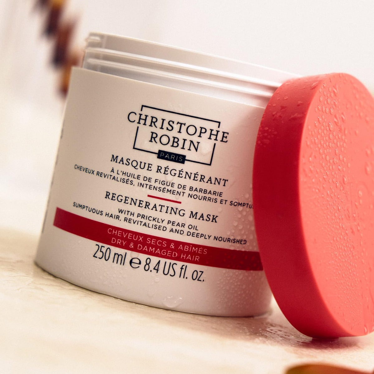 Christophe Robin Mascarilla regeneradora con aceite de semilla de t...