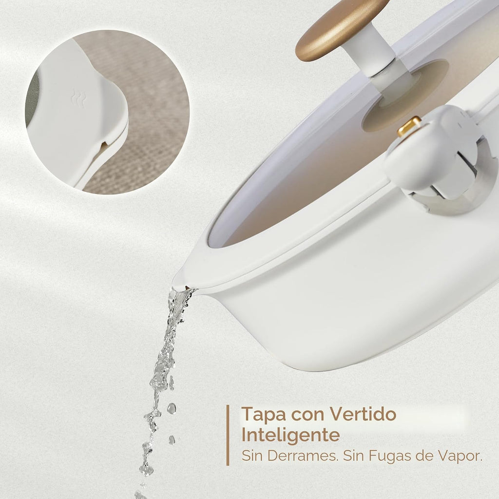 CAROTE Juego de 19 ollas y sartenes, juegos de utensilios de cocina...