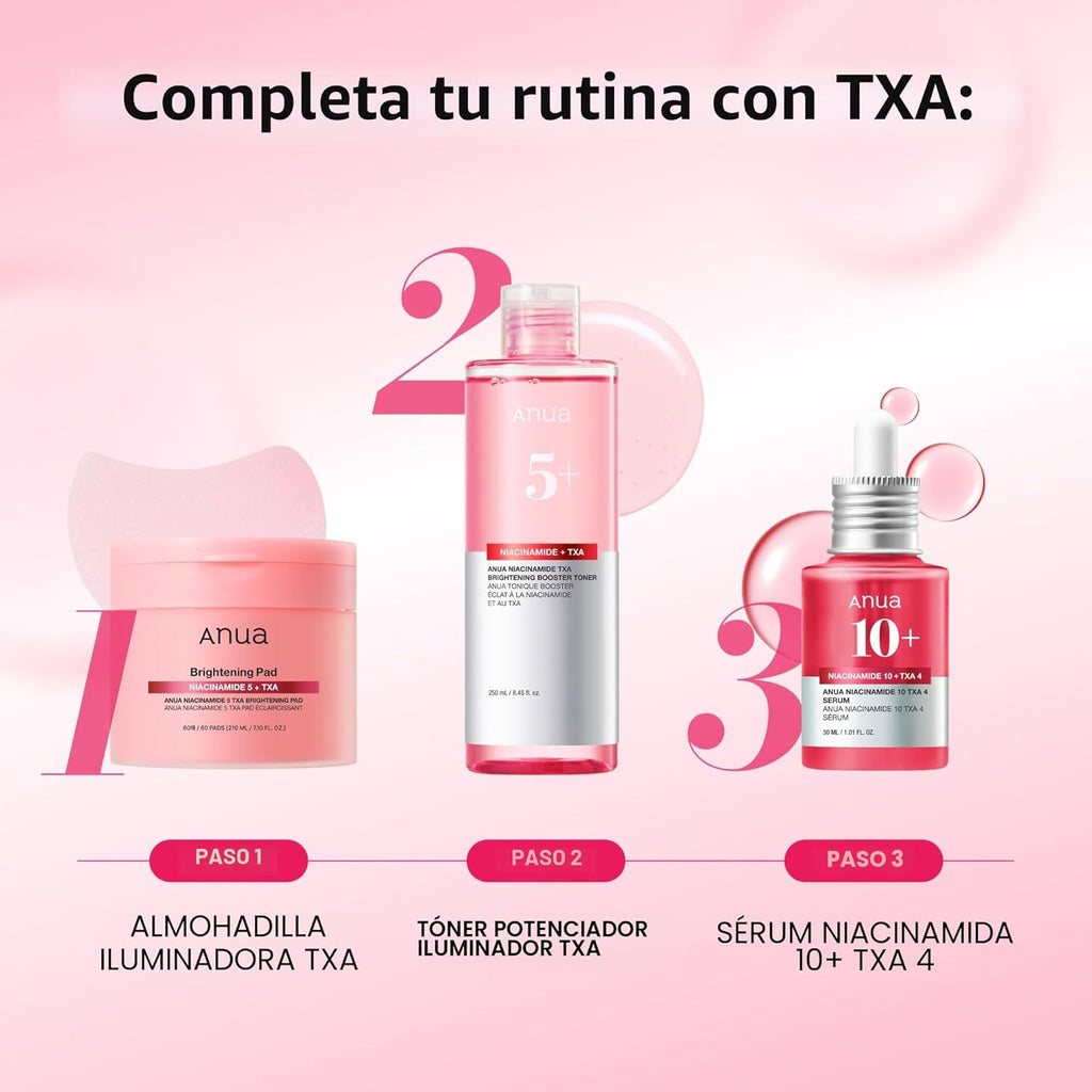 ANUA Suero de Niacinamida 10 + TXA 4, Ácido Hialurónico, Ácido Tran...