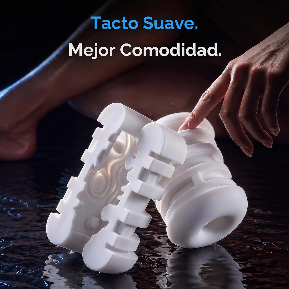 EINSEO Compacto Masturbador Masculino Coño de Bolsillo, AI Sync Jug...