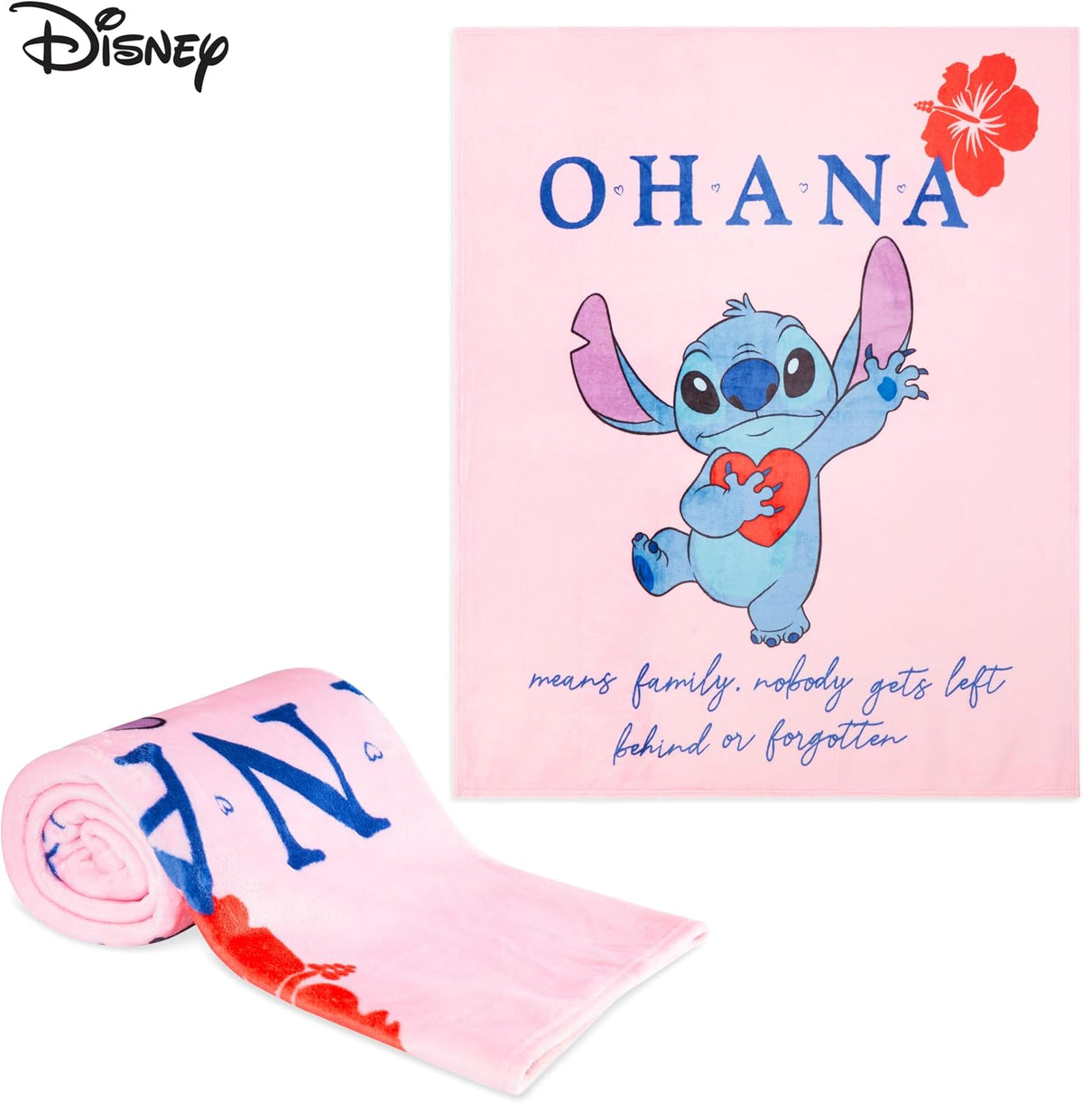 Disney Stitch Manta de Felpa Manta Suave de Forro Polar Accesorios...