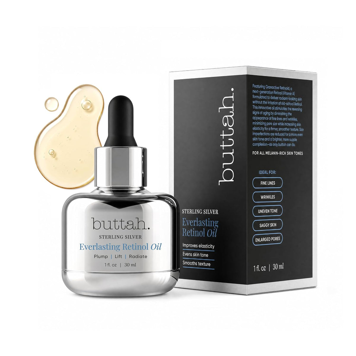 Buttah Skin Everlasting Retinol Oil \u2013 Suero de vitamina de ret...