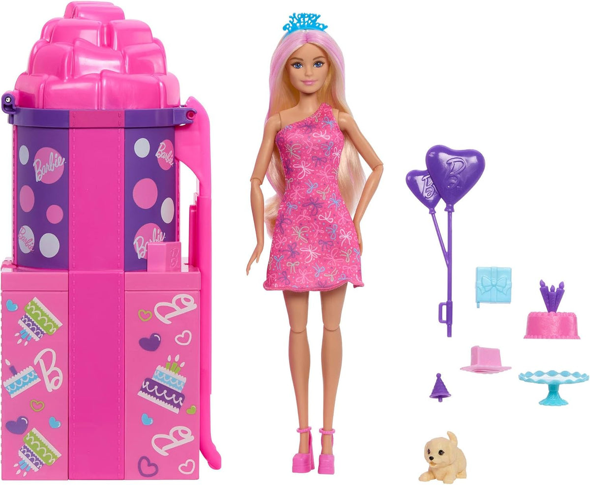 Barbie Muñeca y accesorios Rise &amp; Surprise | Muñeca de moda, se...