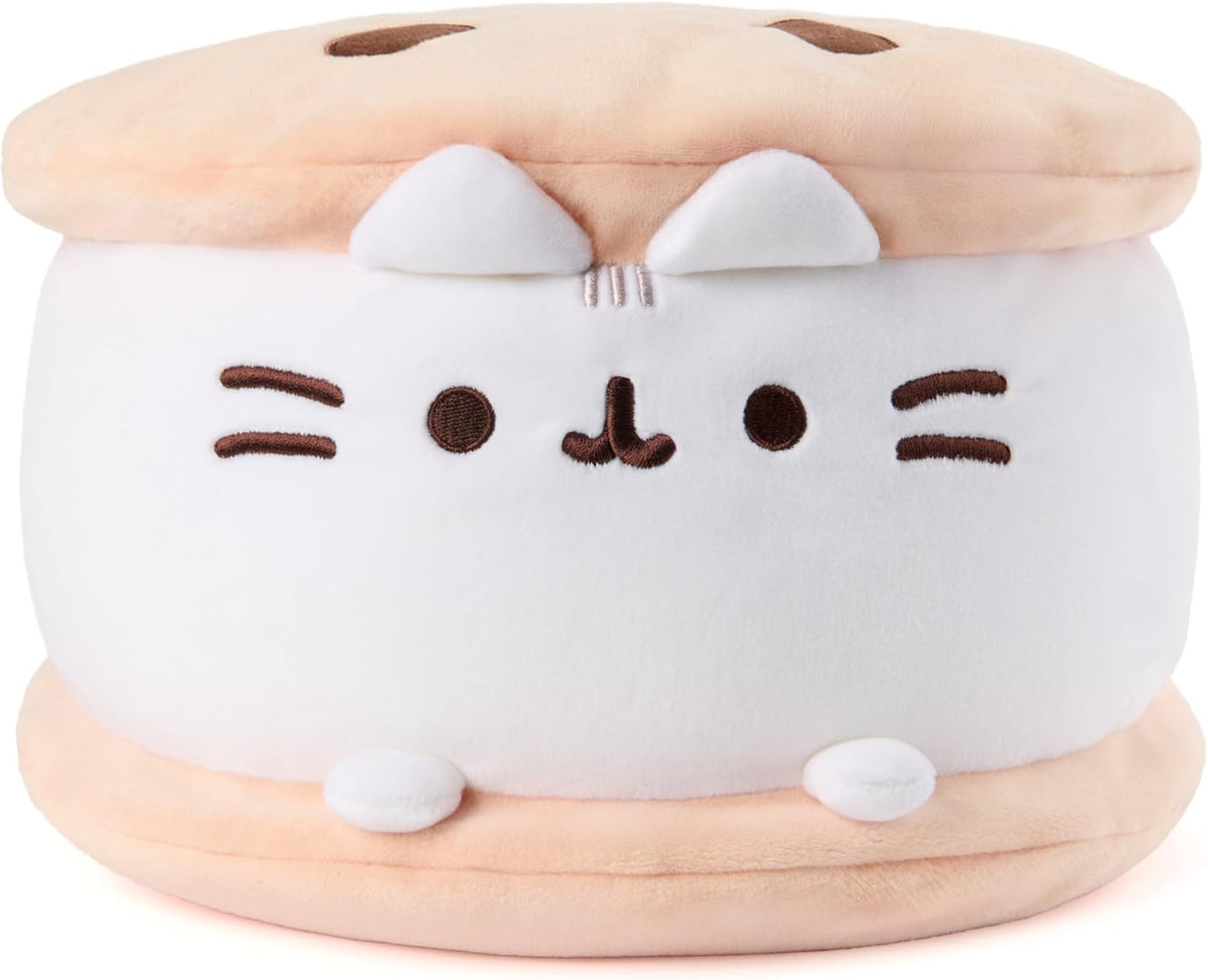 GUND Pusheen - Peluche Squisheen de sándwich de helado de galleta,...