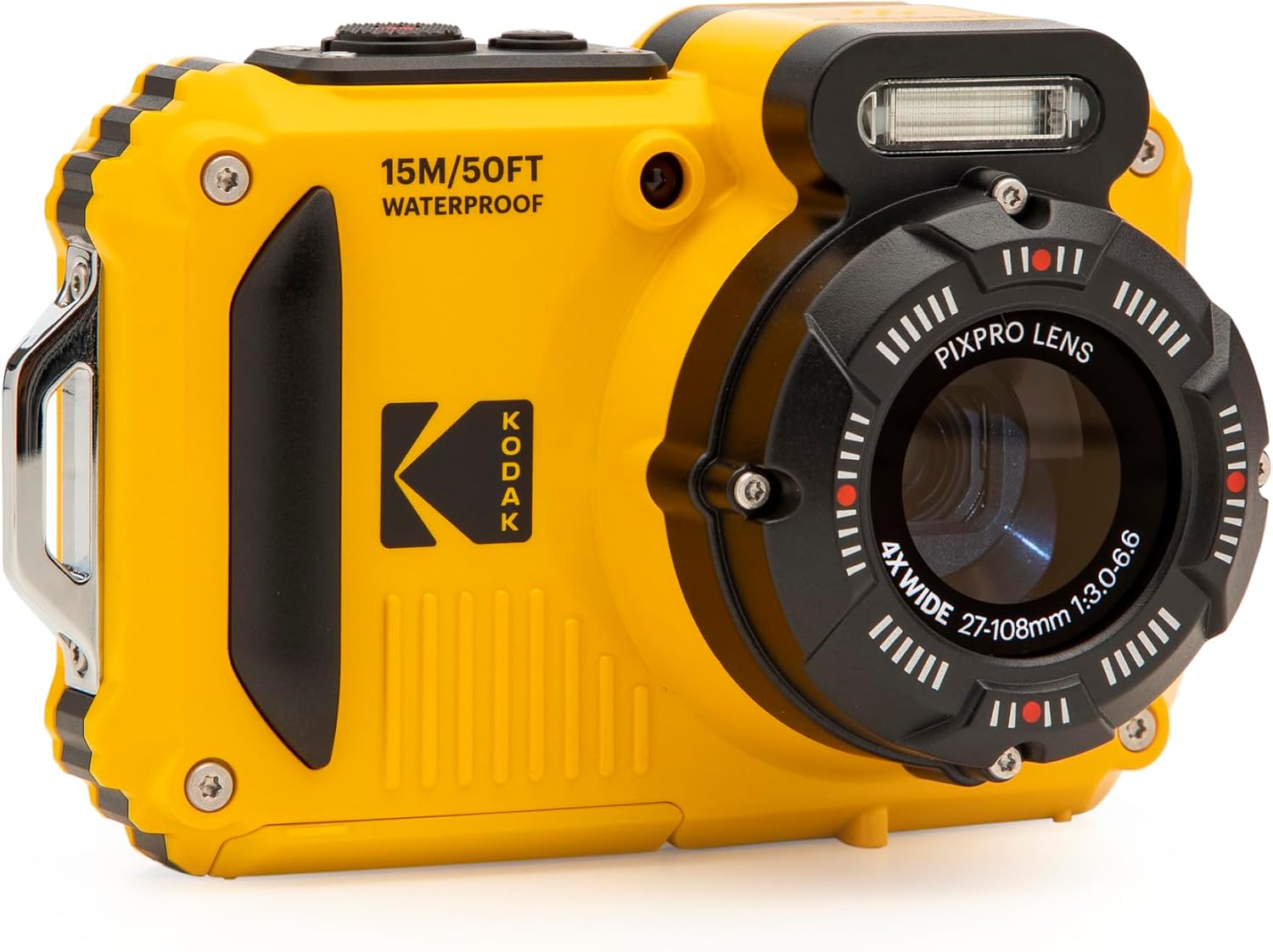 KODAK PIXPRO WPZ2 - Cámara digital impermeable de 16 MP, 49.2 ft, z...