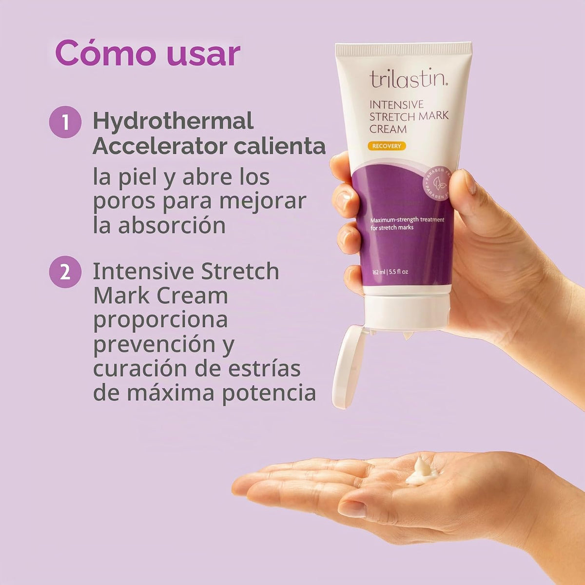 TriLASTIN Crema reafirmante para estrías y acelerador hidrotérmico...