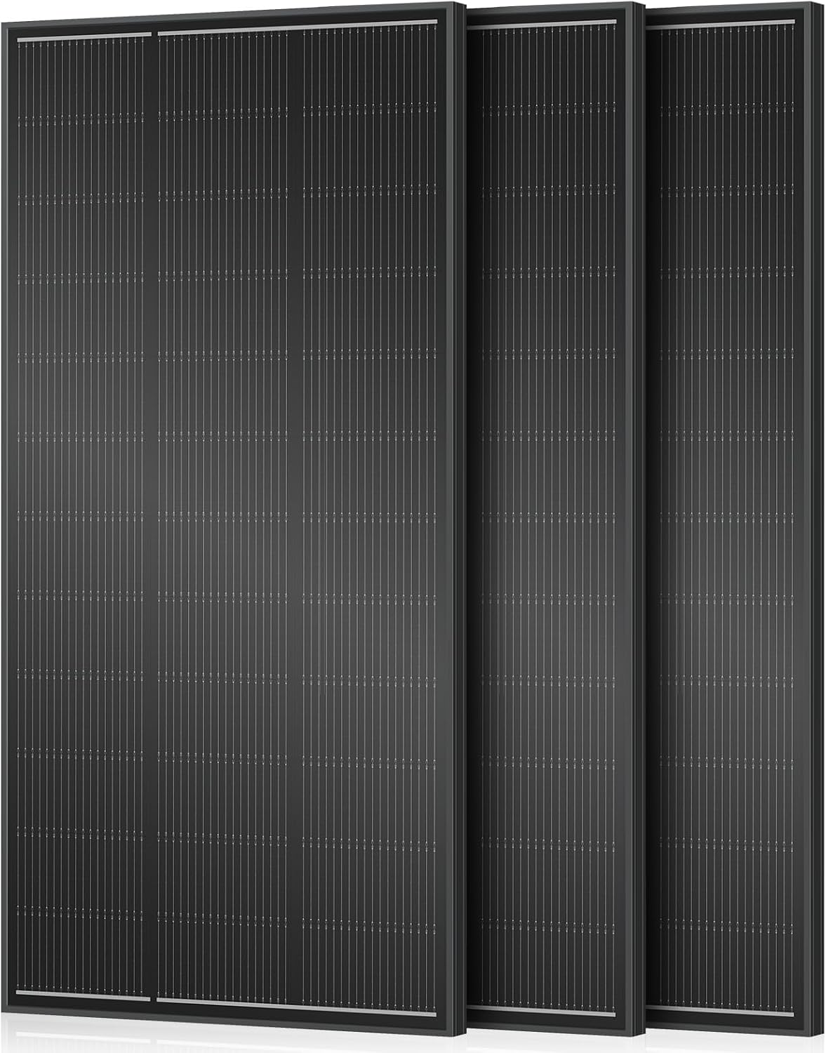 Panel solar de 600 vatios, 200W paneles solares 3Pack 25% de alta e...