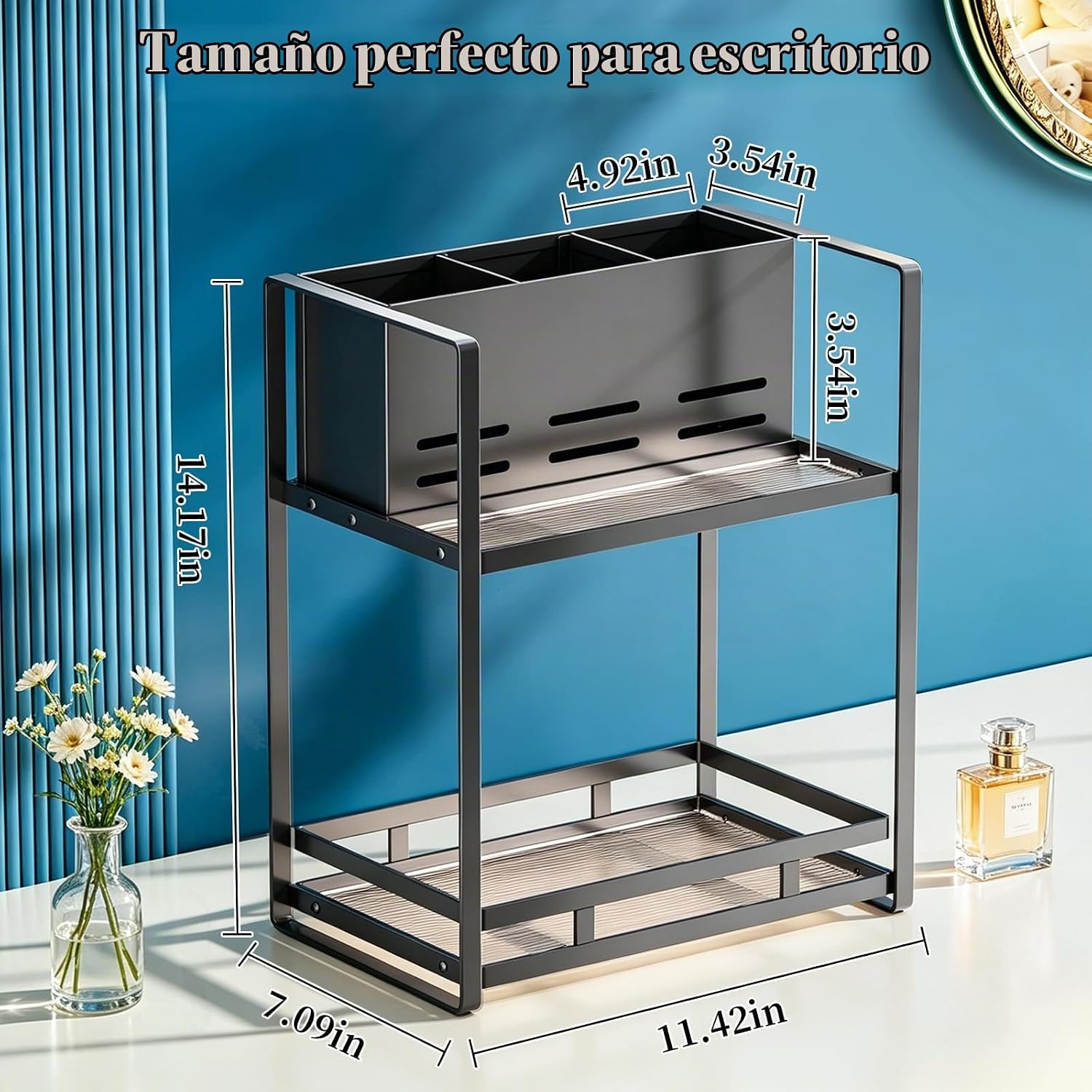 SanDream Organizador de herramientas para el cabello, encimera de b...