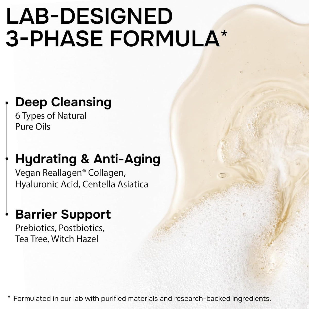 SimplyVital Paquete de mascarilla facial de aceite limpiador para l...