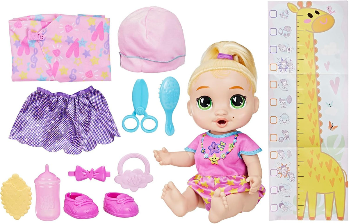 Baby Alive Baby Grows Up, LaLa GooGoo, Milestones y el primer dient...