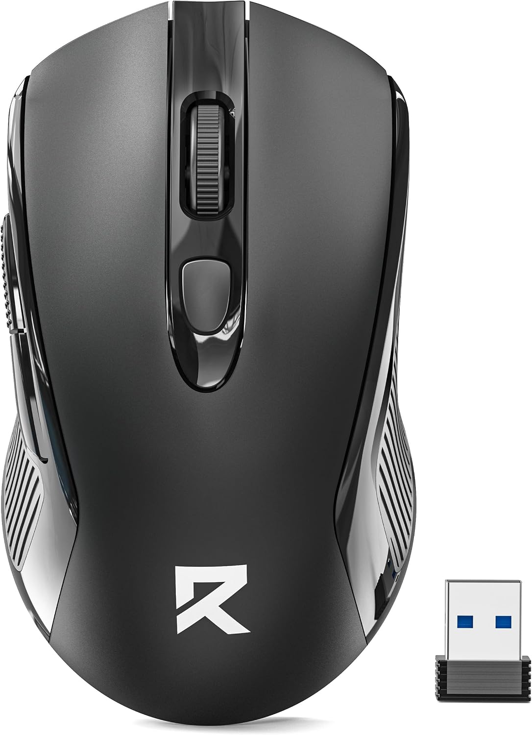 Redragon Ratón inalámbrico BT&amp; 2.4GHz Modo dual - Máximo 4000 D...