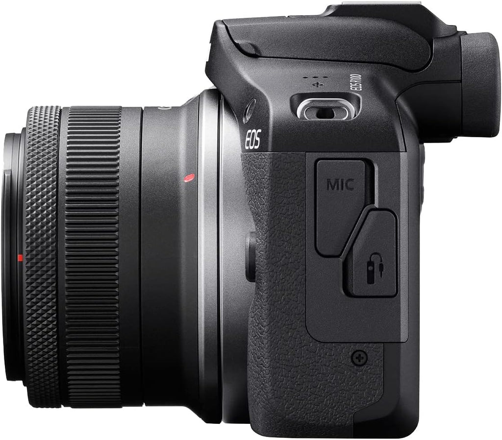 Canon Cámara sin espejo EOS R100 RF-S18-1.772 in F4.5-6.3 es un kit...