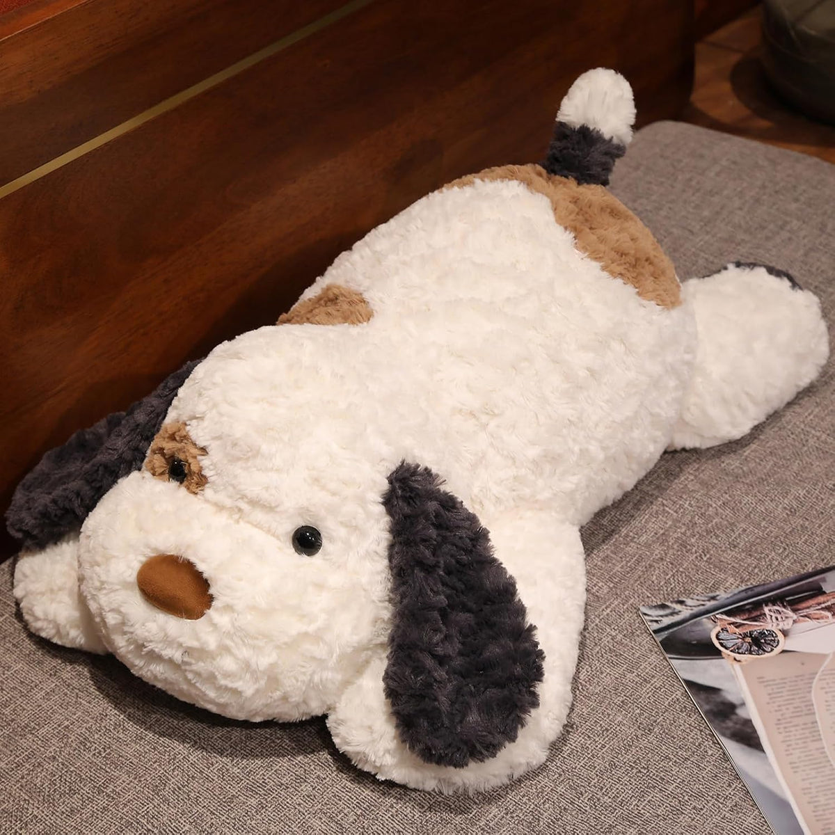 Hronsa Animal de peluche con peso para perro, 5.7 libras 25.5 pulga...