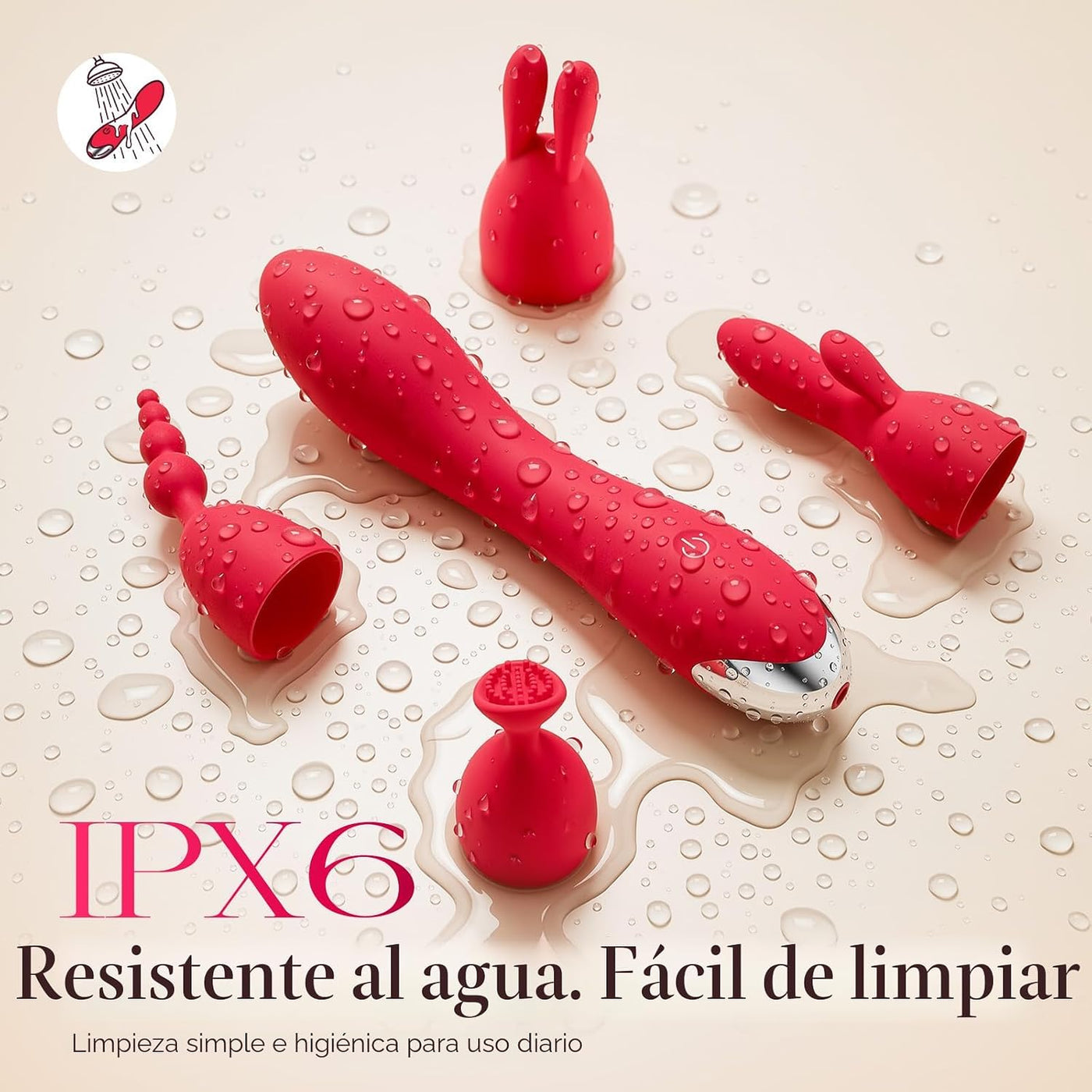MOOLIGIRL Juguetes para adultos, juguetes sexuales de rosa, kit de...