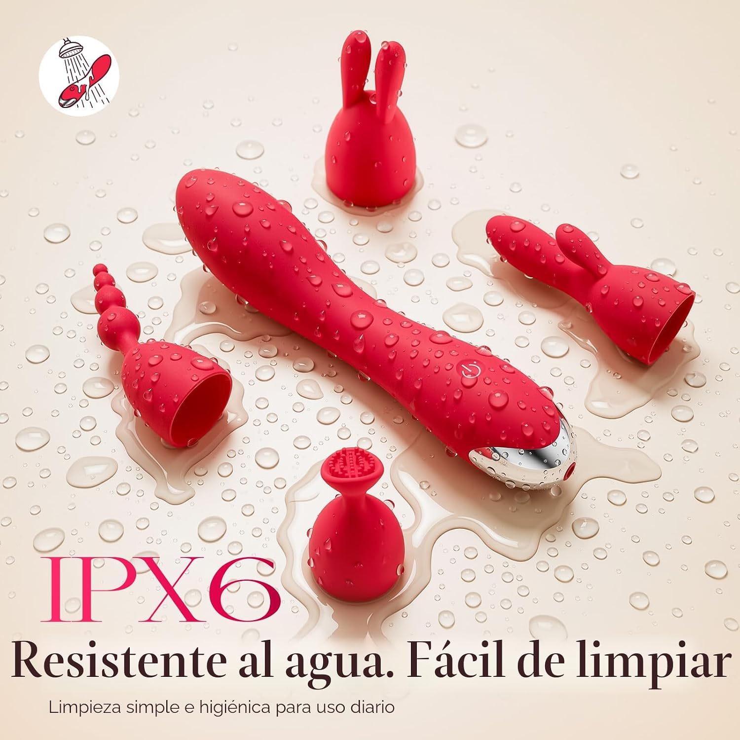 MOOLIGIRL Juguetes para adultos, juguetes sexuales de rosa, kit de...