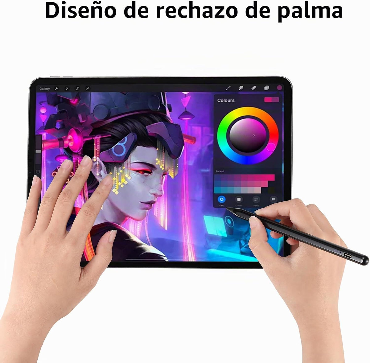 Lápiz capacitivo para iPad A16 11ª 10ª 9ª 8ª 7ª 6ª generación, iPad...