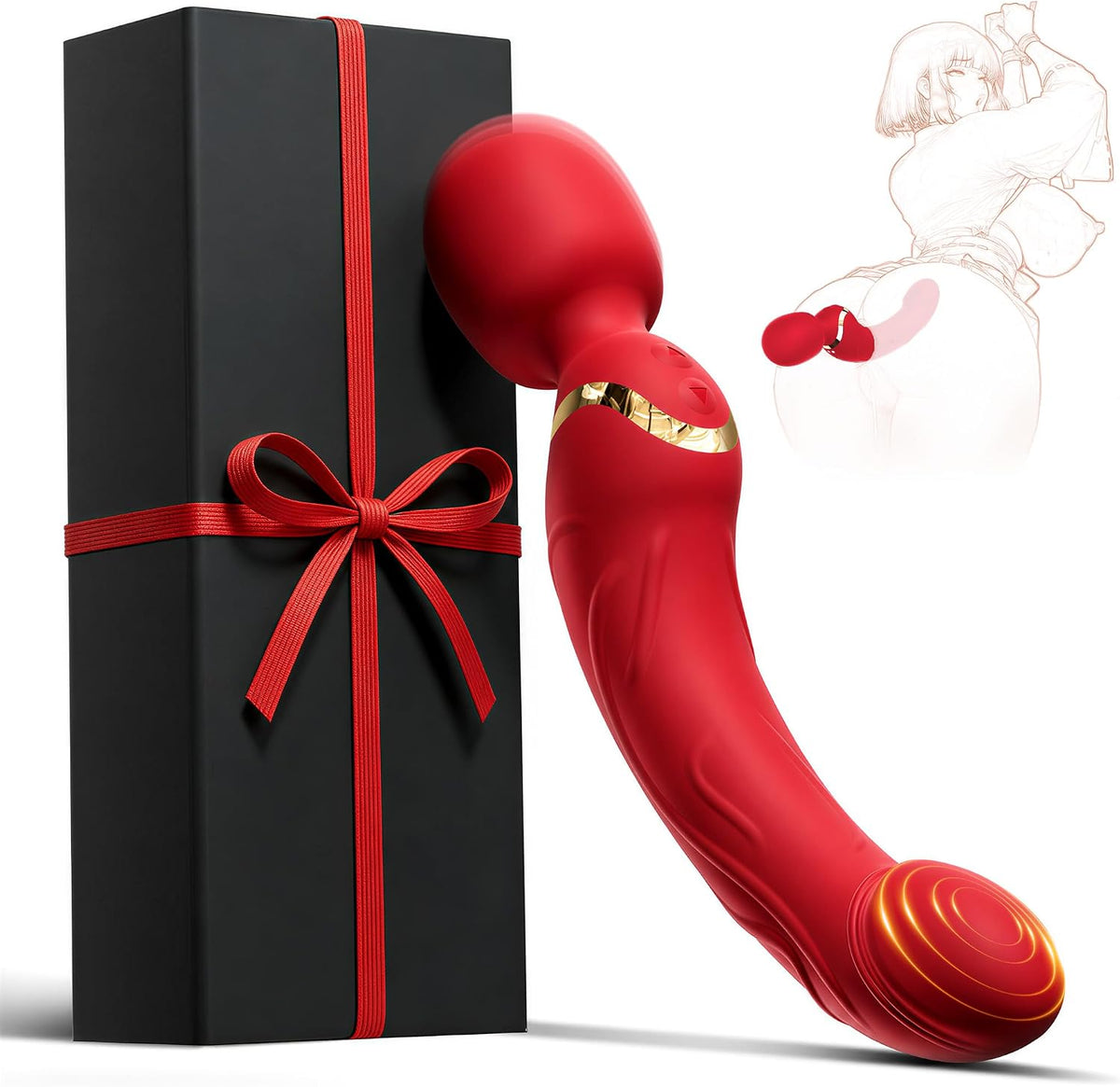 Juguetes sexuales Vibradores Varita Consoladores - Juguetes para ad...
