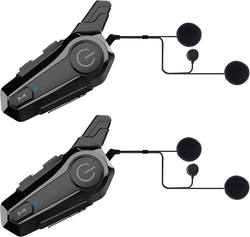 cepkquis Casco de motocicleta Intercomunicador E1 con cancelación d...