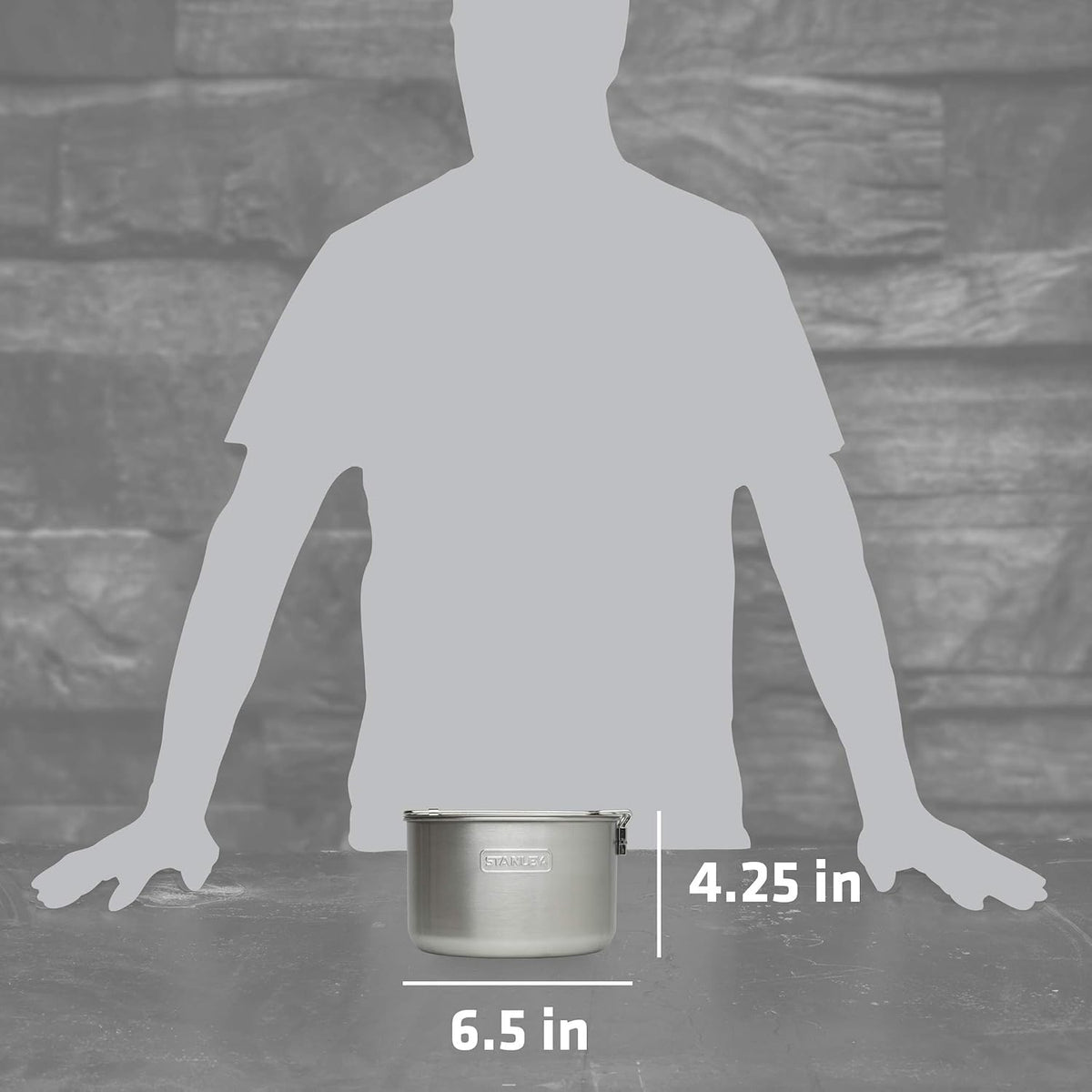 Stanley Adventure The Nesting - Juego de cocina con dos tazas