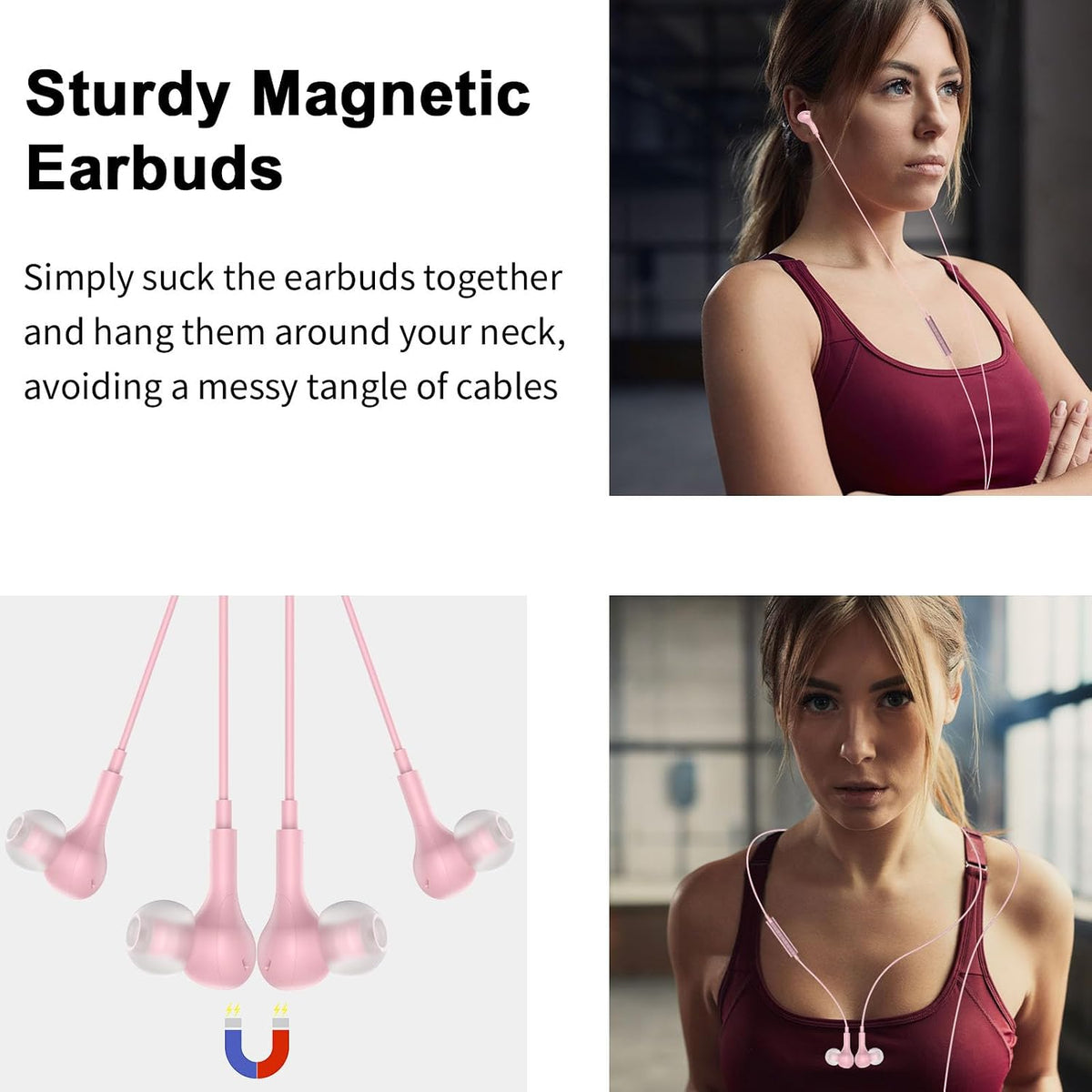 AIAUXAI Auriculares USB con micrófono para PC portátil, auriculares...