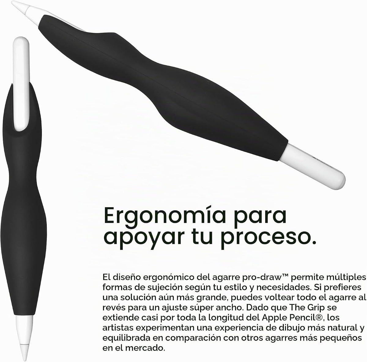 Pro-Draw El agarre para Apple Pencil Pro, lápiz Apple de 1ª\/2ª gen...