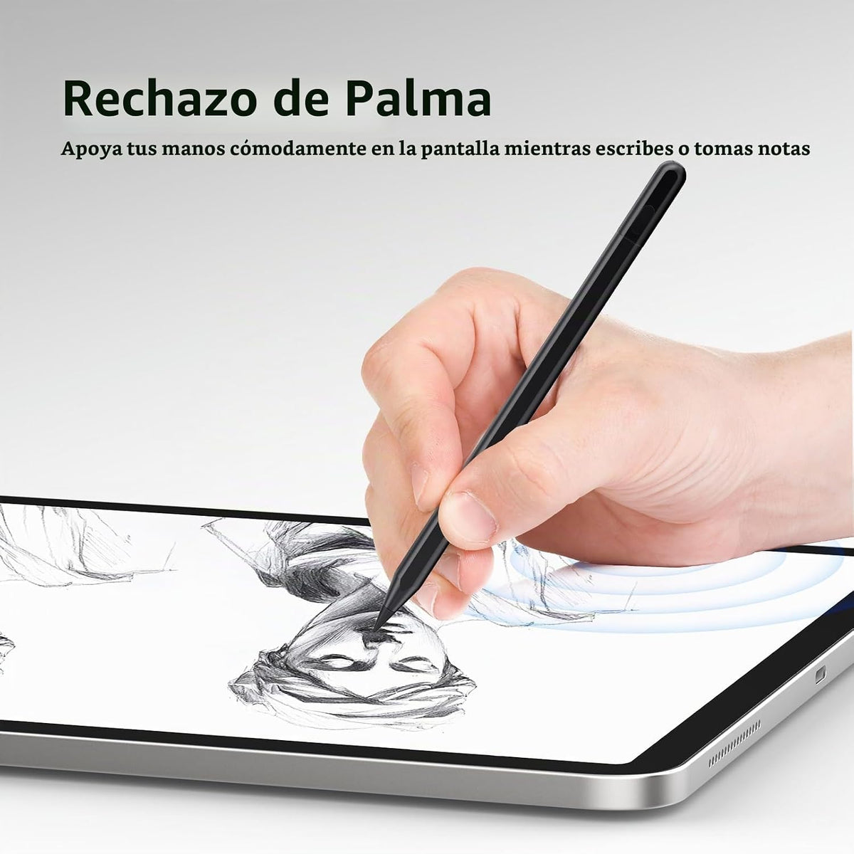 Tresoba Lápiz digital para iPad FindMy compatible con Apple iPad 6-...