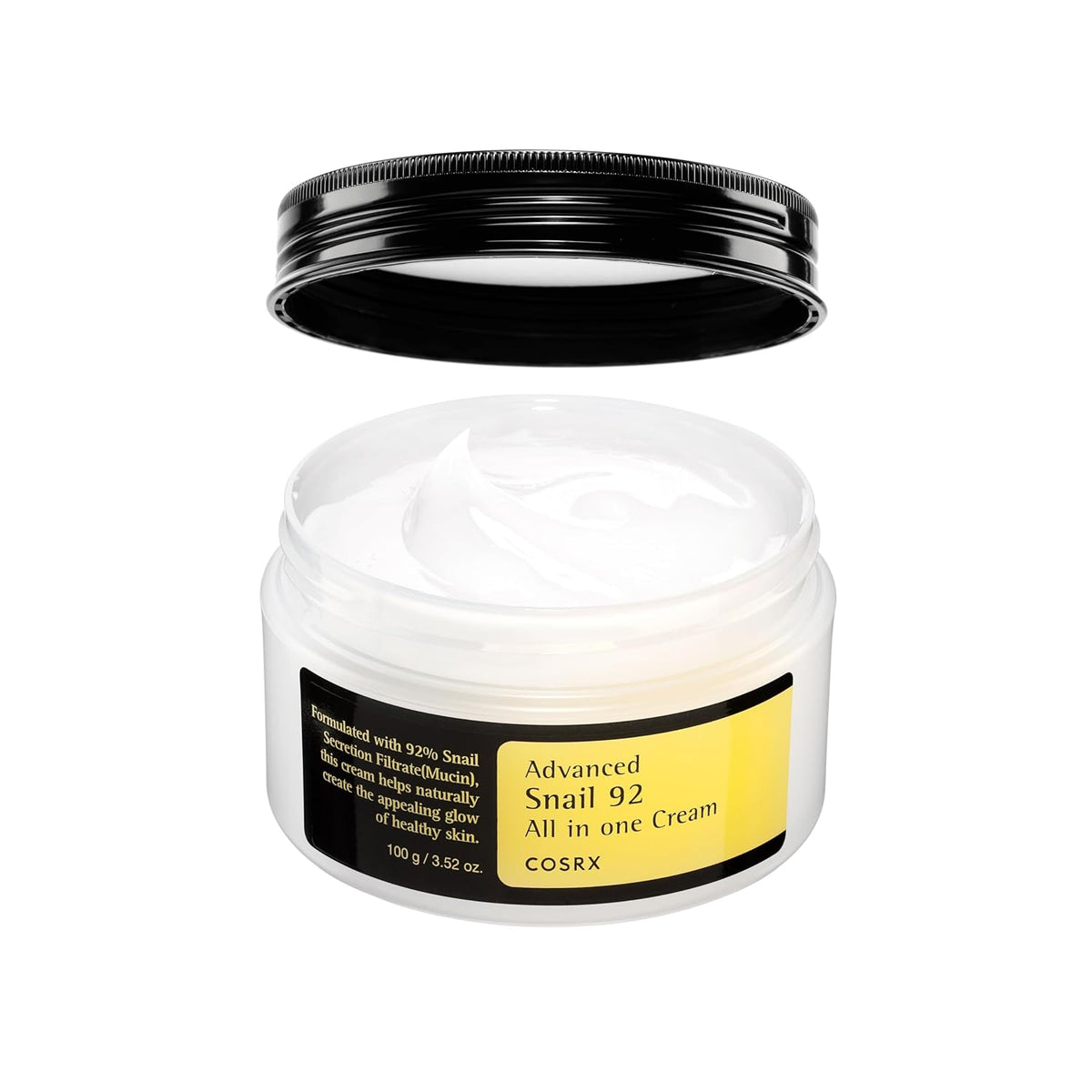 COSRX Snail Mucin 92% humectante facial para piel suave y brillante...