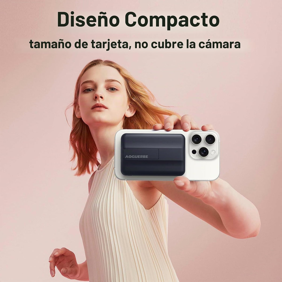 AOGUERBE - Cargador portátil MagSafe, cargador magnético de 10000 m...