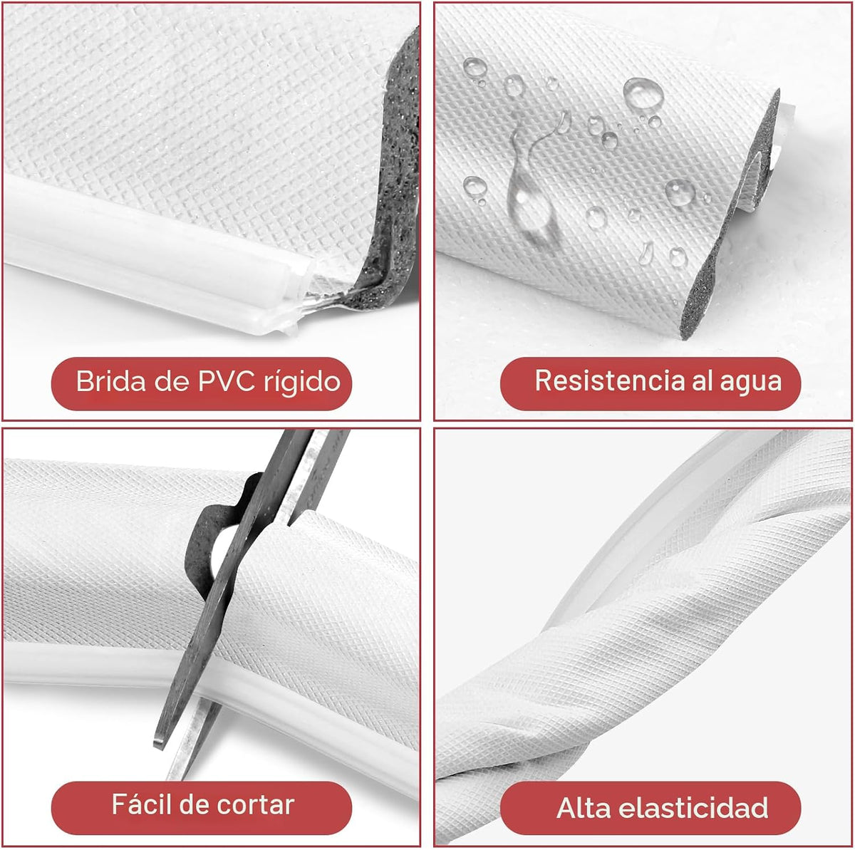 Litaibai Burletes de Gran Tamaño para Puertas para Espacios Más Gra...