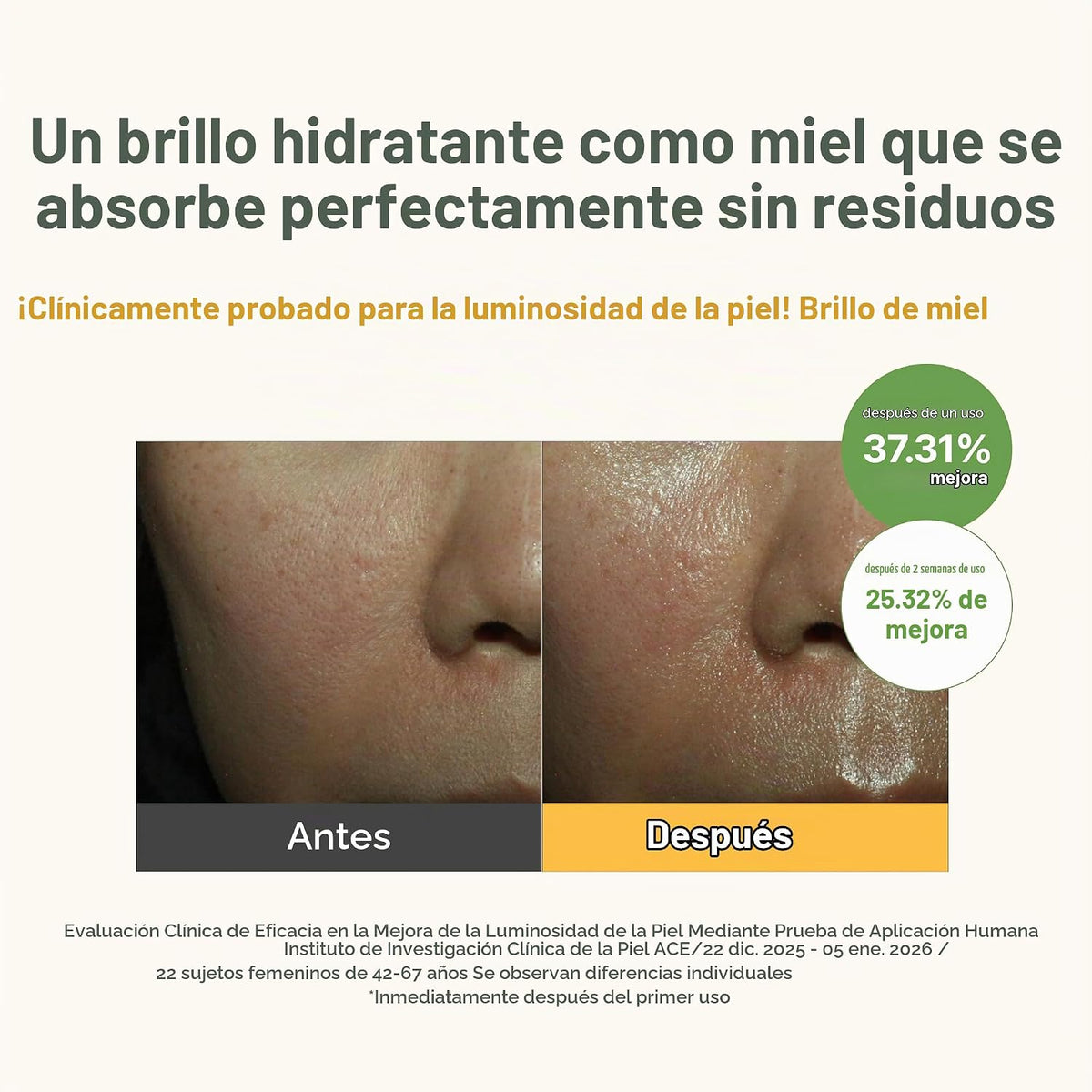 Dúo de inundación de piel de arroz y miel