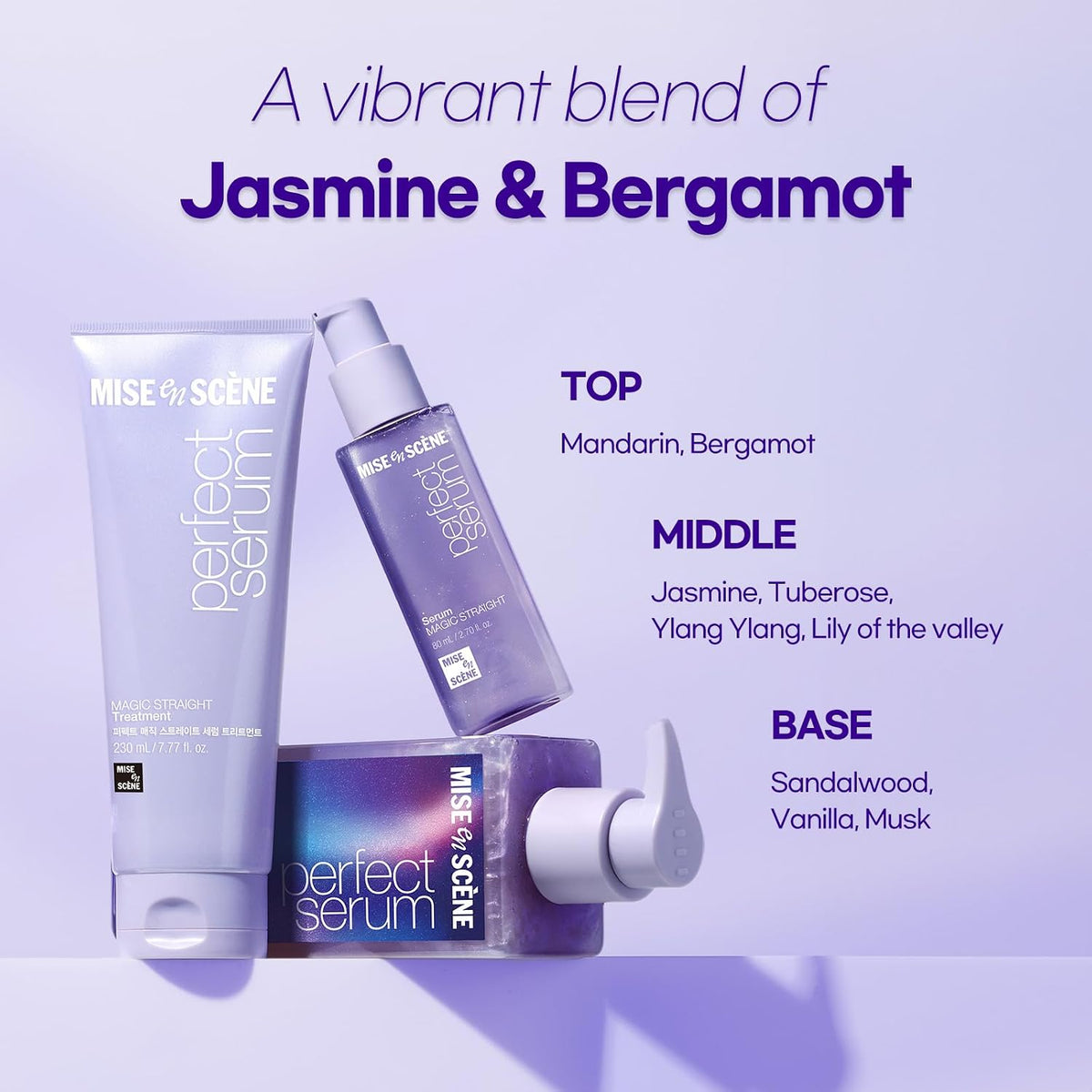 Mise En Scene Magic Straight Perfect Serum - Suero alisador de cabe...