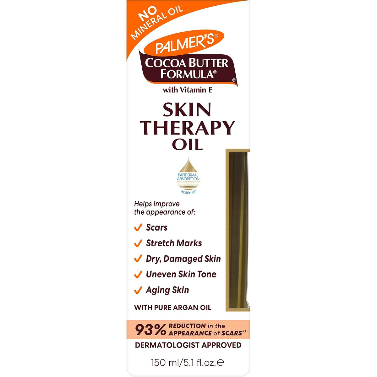 Palmer's Fórmula de manteca de cacao para terapia cutánea, acei...