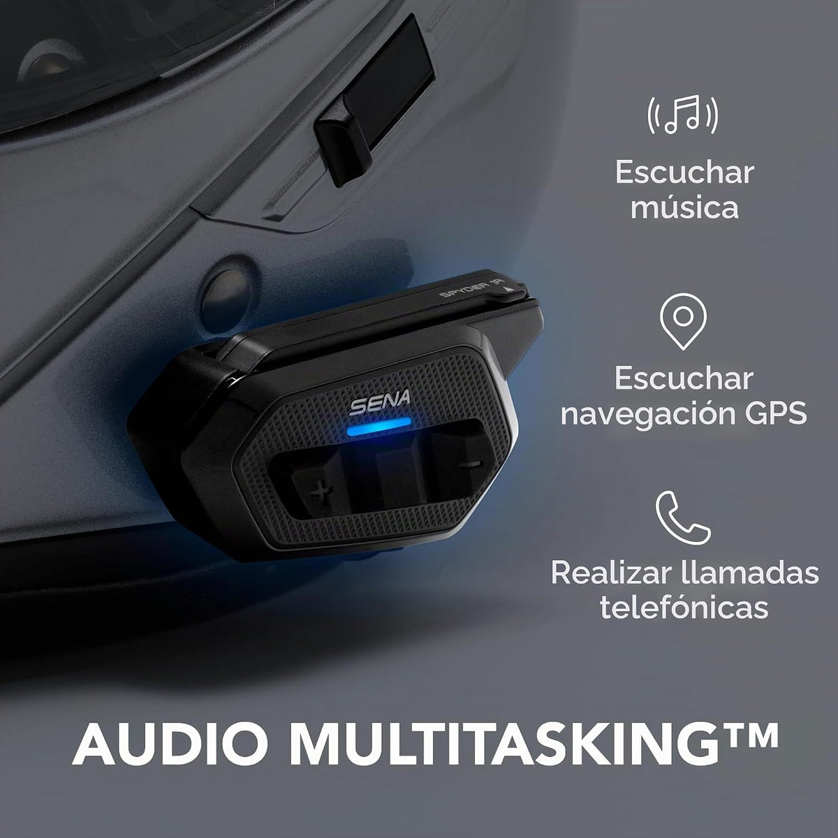 Sena Spider RT1 Sistema de comunicación de malla para motocicletas...