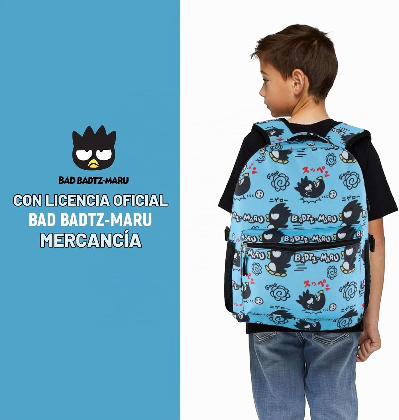 Mochila escolar completa Hello Kitty - My Melody, Kuromi, Keroppi,...