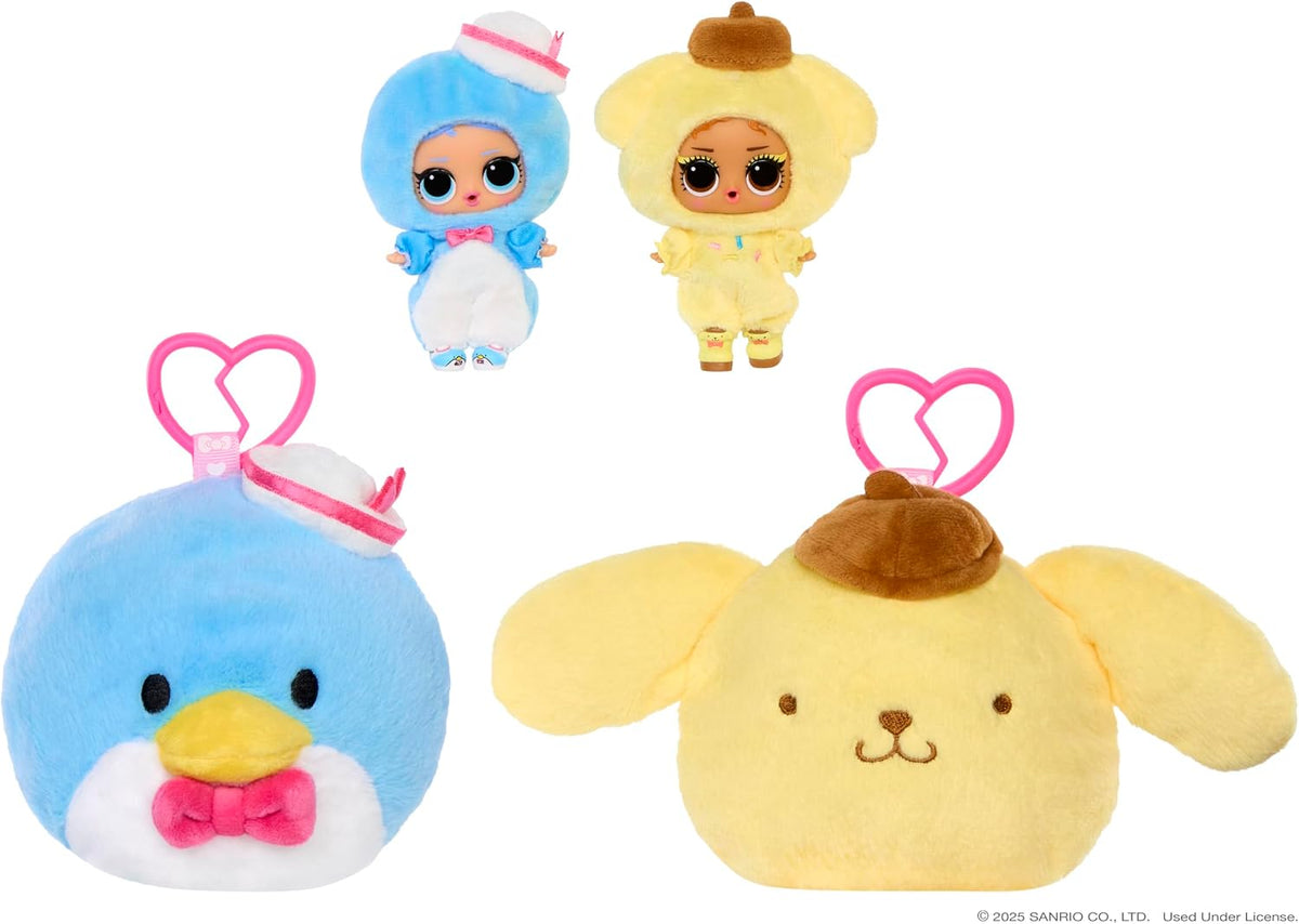 LOL Surprise Loves Hello Kitty and Friends - Peluche reversible con...
